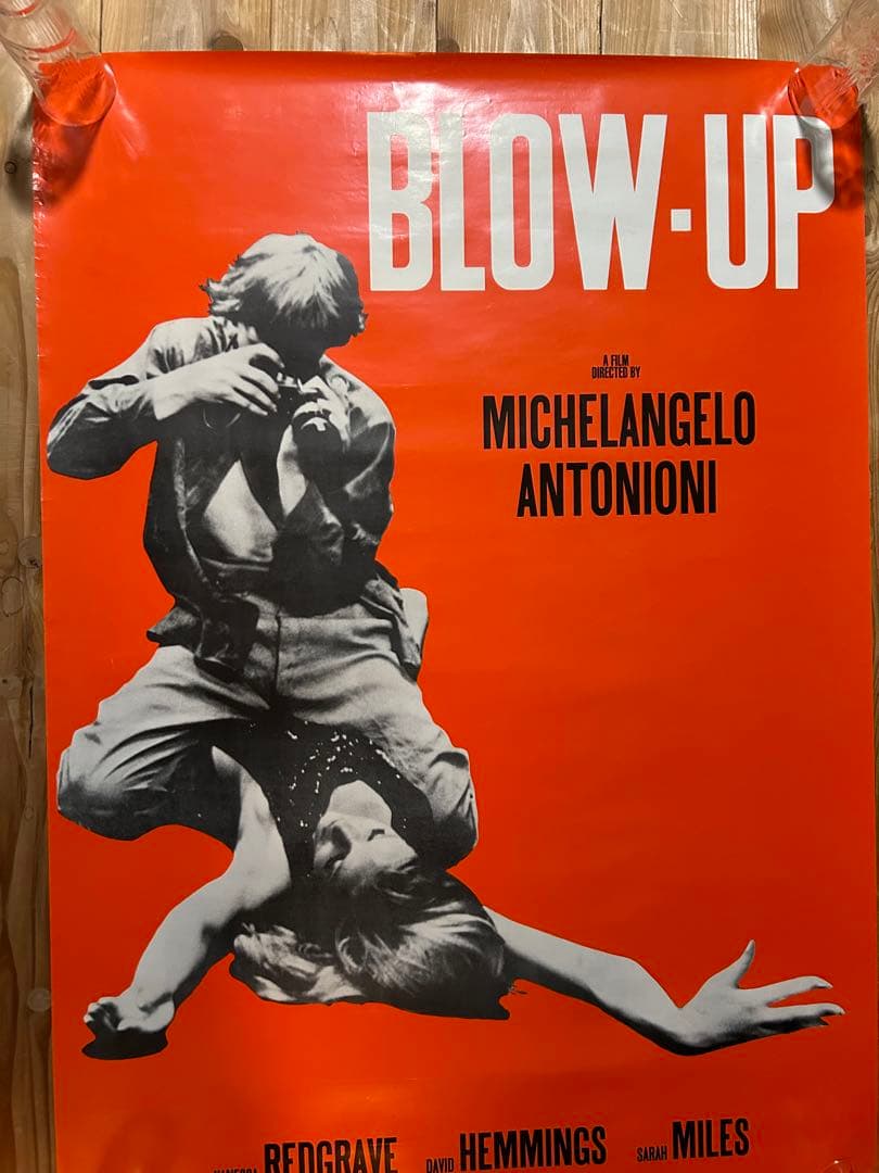 BLOW- UPブロウアップ　欲望ミケランジェロアントニオーニ　ポスター