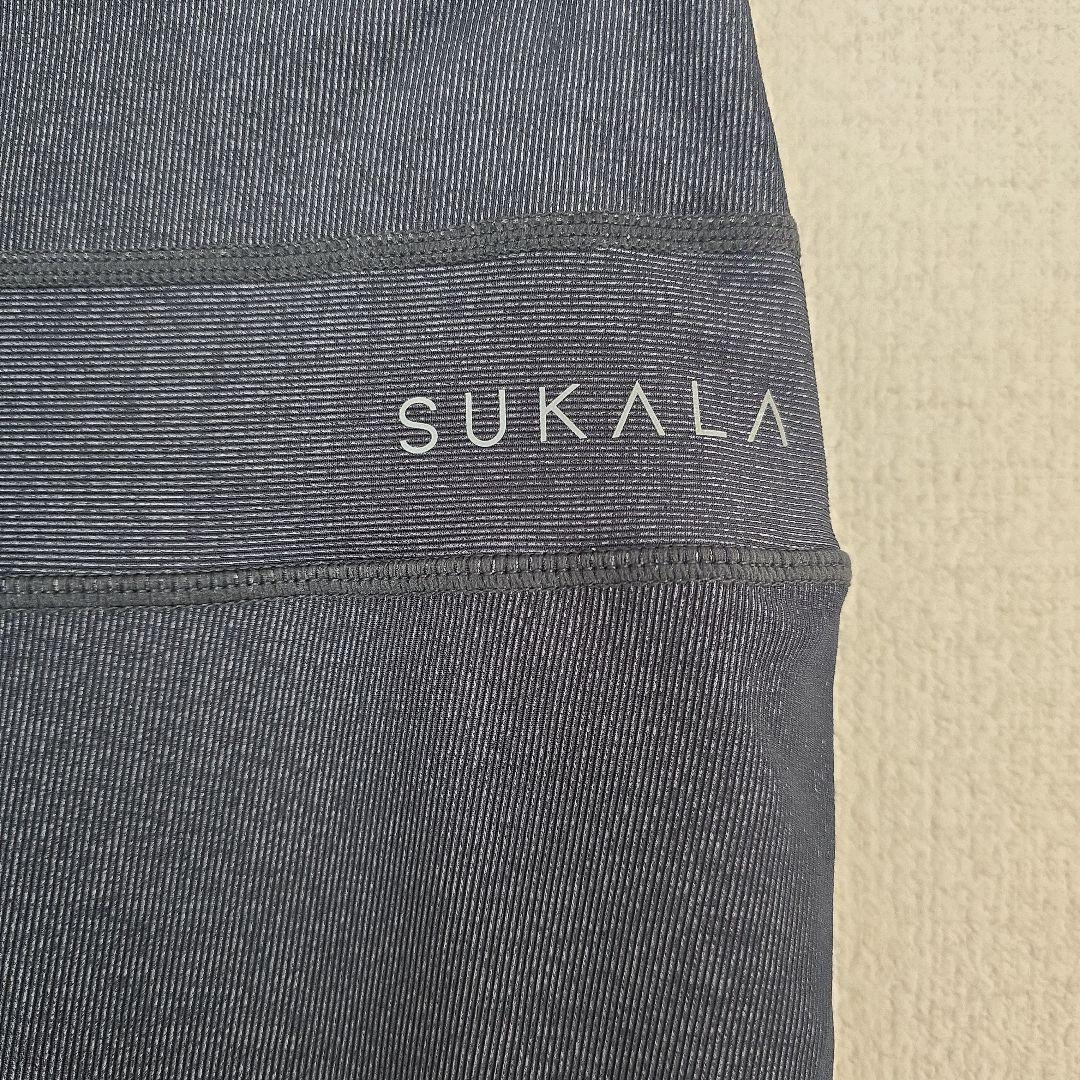 SUKALA リブデニムレギンス ネイビー