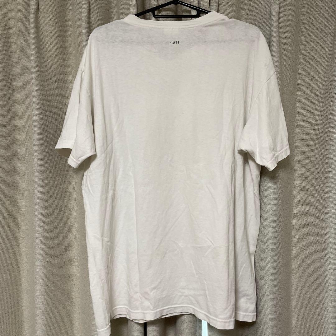 Supreme オールド Tシャツ USA製 L 白 アート 90s 初期