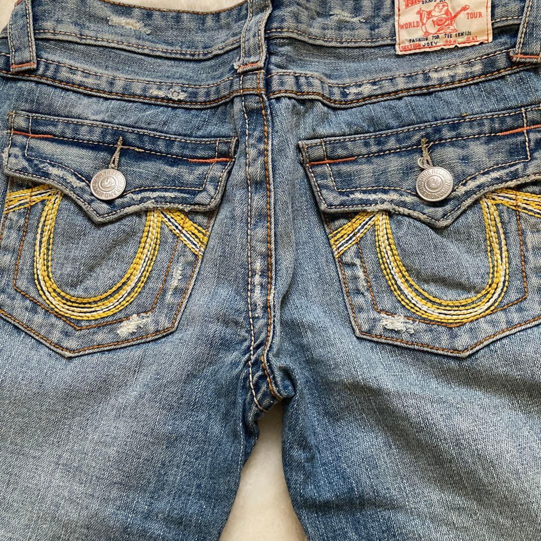 true religion JOEY イエローステッチ 29 デニム