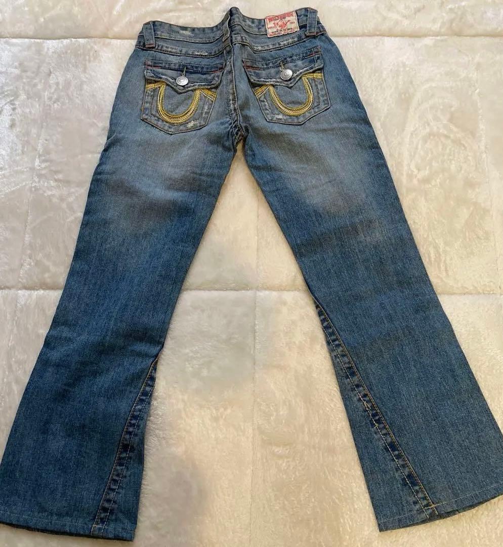 true religion JOEY イエローステッチ 29 デニム