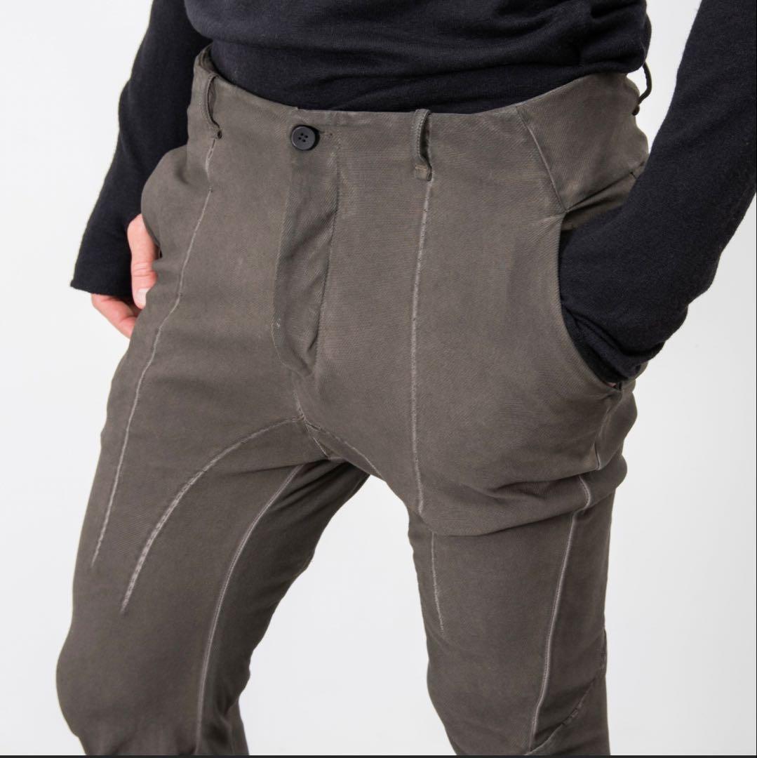 masnada マスナダ 立体裁断 アルチザンパンツ 46 イタリア製
