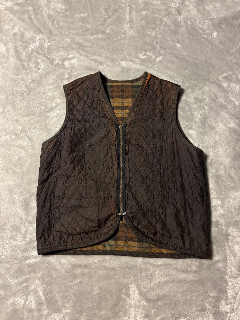 90s OLD STUSSY OUTER GEAR WOOL VEST 白タグ