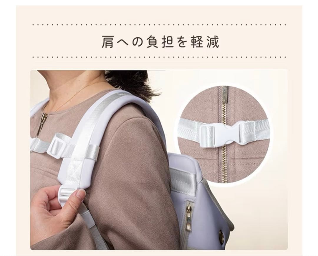 【新品未使用品】TOWADOG ペット用 ペットキャリー リュック グレーM