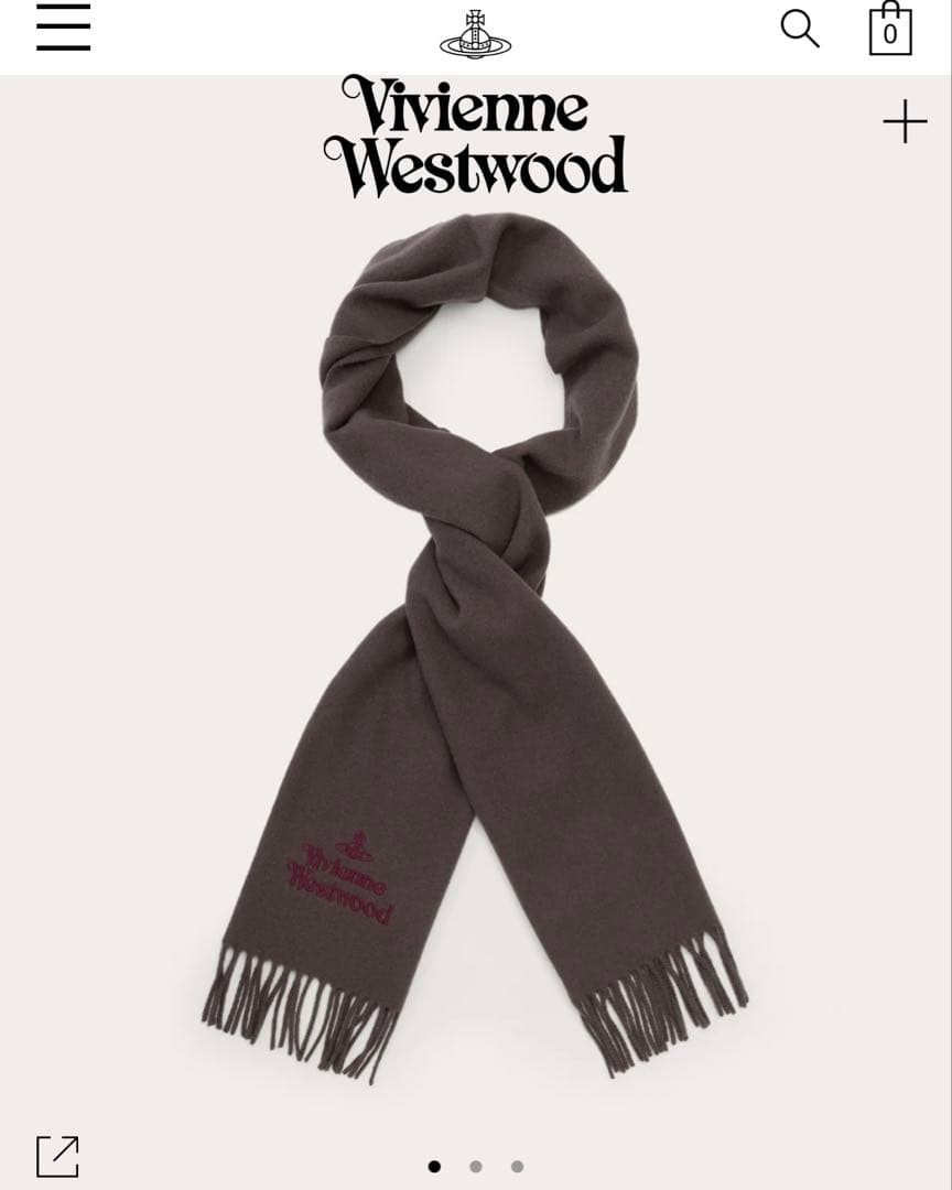 Vivienne Westwood マフラー ブラウン 正規品