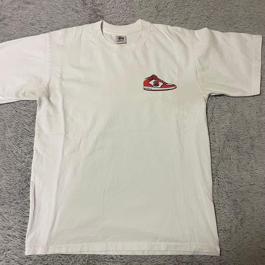 【USA製】Stussy Tシャツ まとめ2枚セット XL L 白 ヴィンテージ