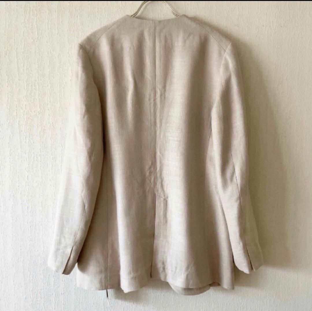 【2点おまとめ】デニムスリムパンツVERMEIL ノーカラージャケット38