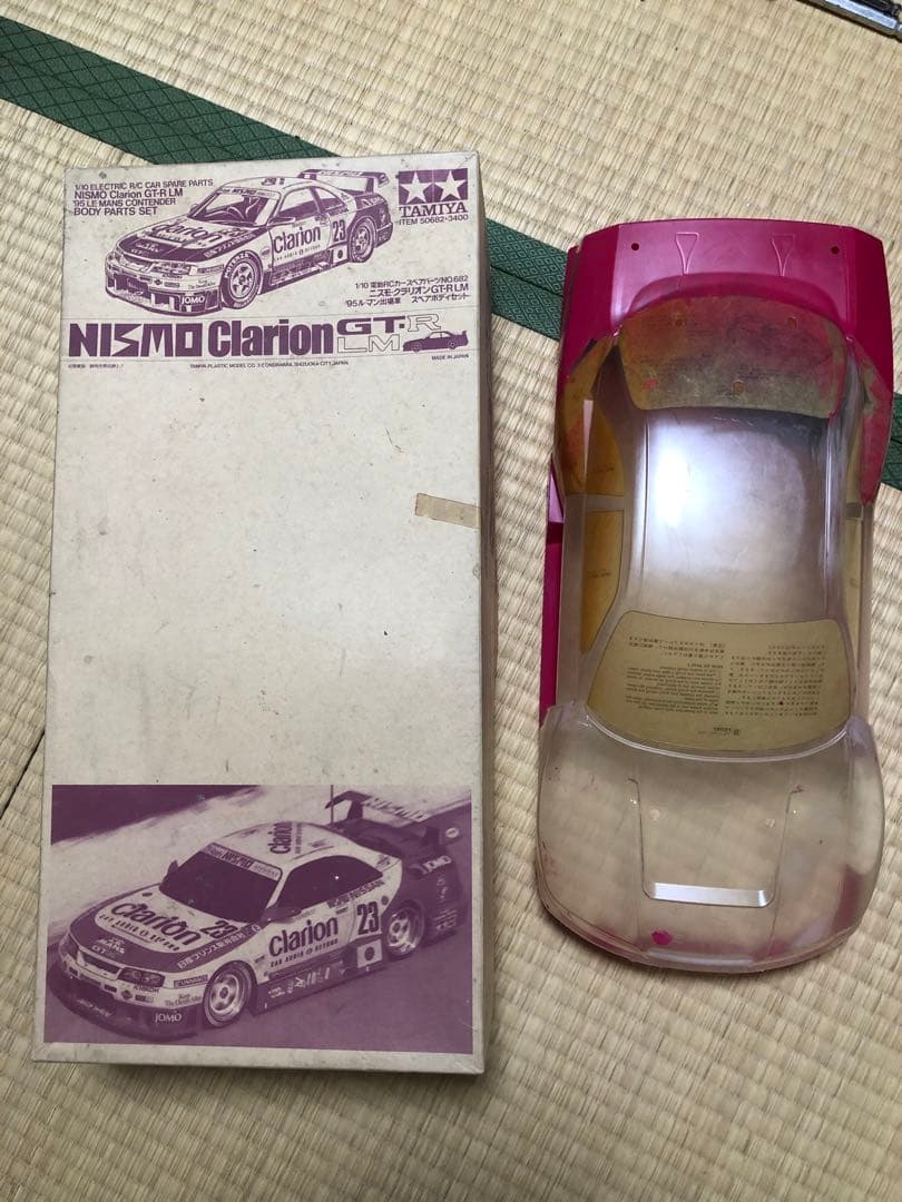 タミヤ　1/10 NISMO Clarion GT-R LM ボディジャンク