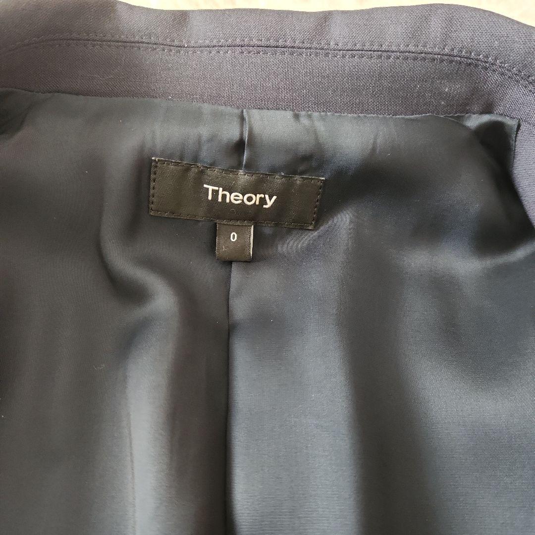 新品セオリー Theory テーラードジャケット ネイビー