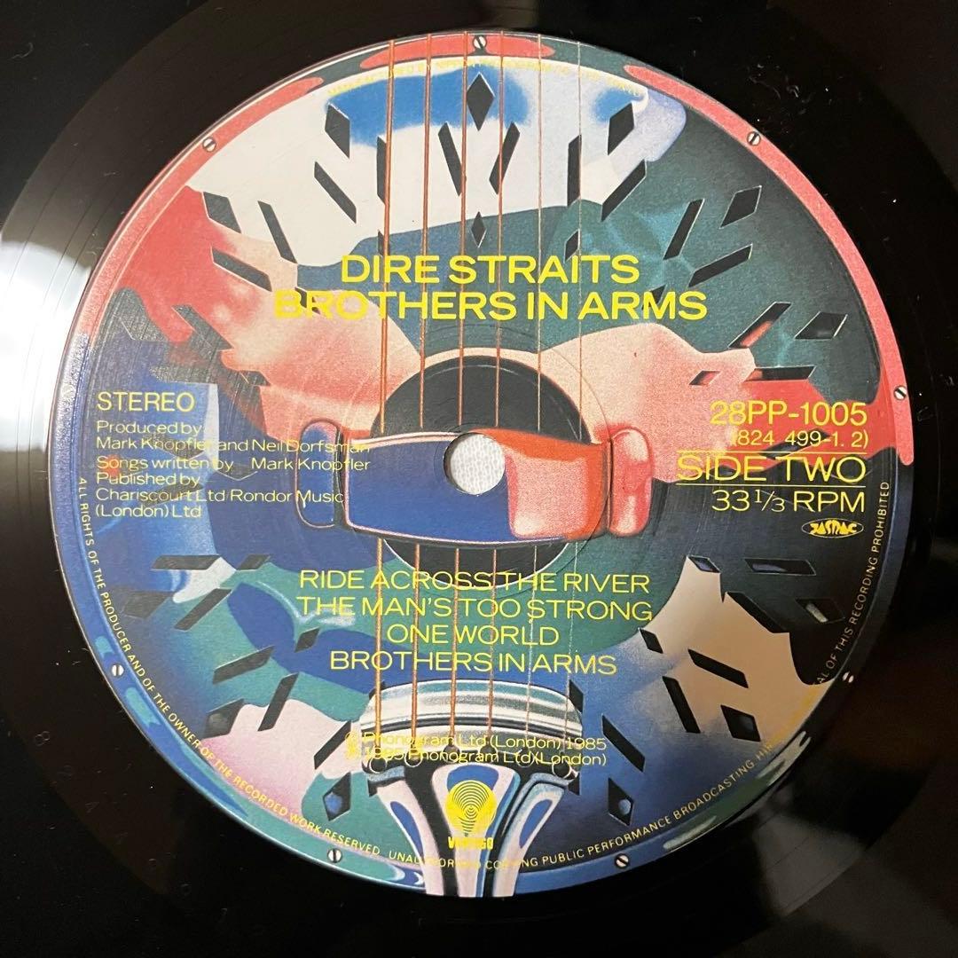 帯付 国内初回盤 Dire Straits Brothers In Arms