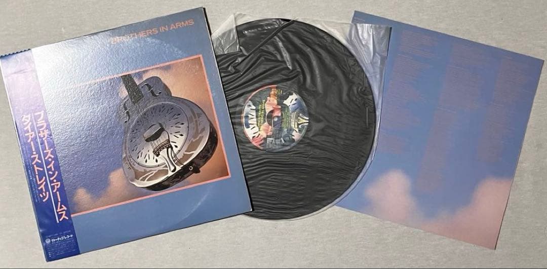 帯付 国内初回盤 Dire Straits Brothers In Arms