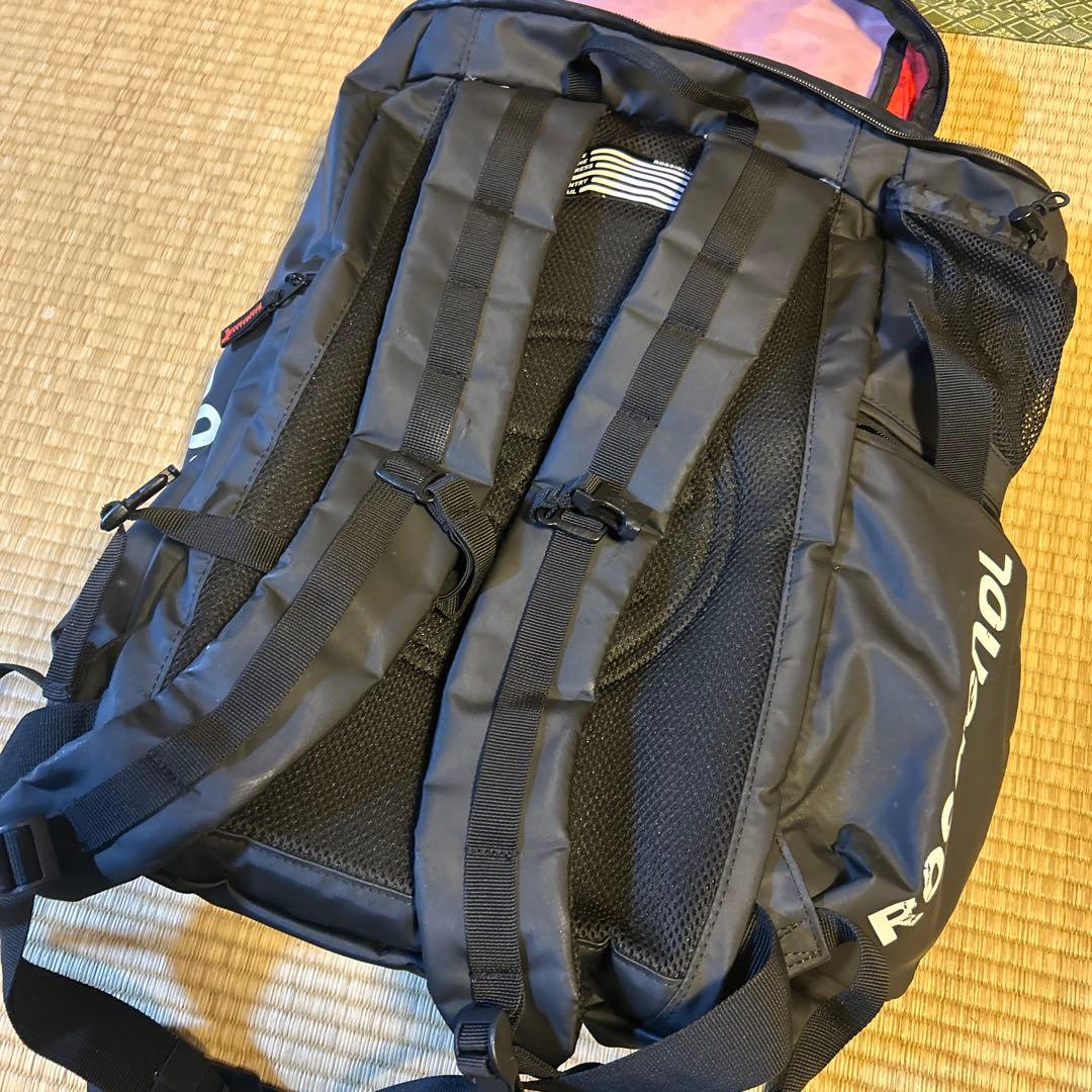 最終値下げ　rossignolバックパック 黒 赤