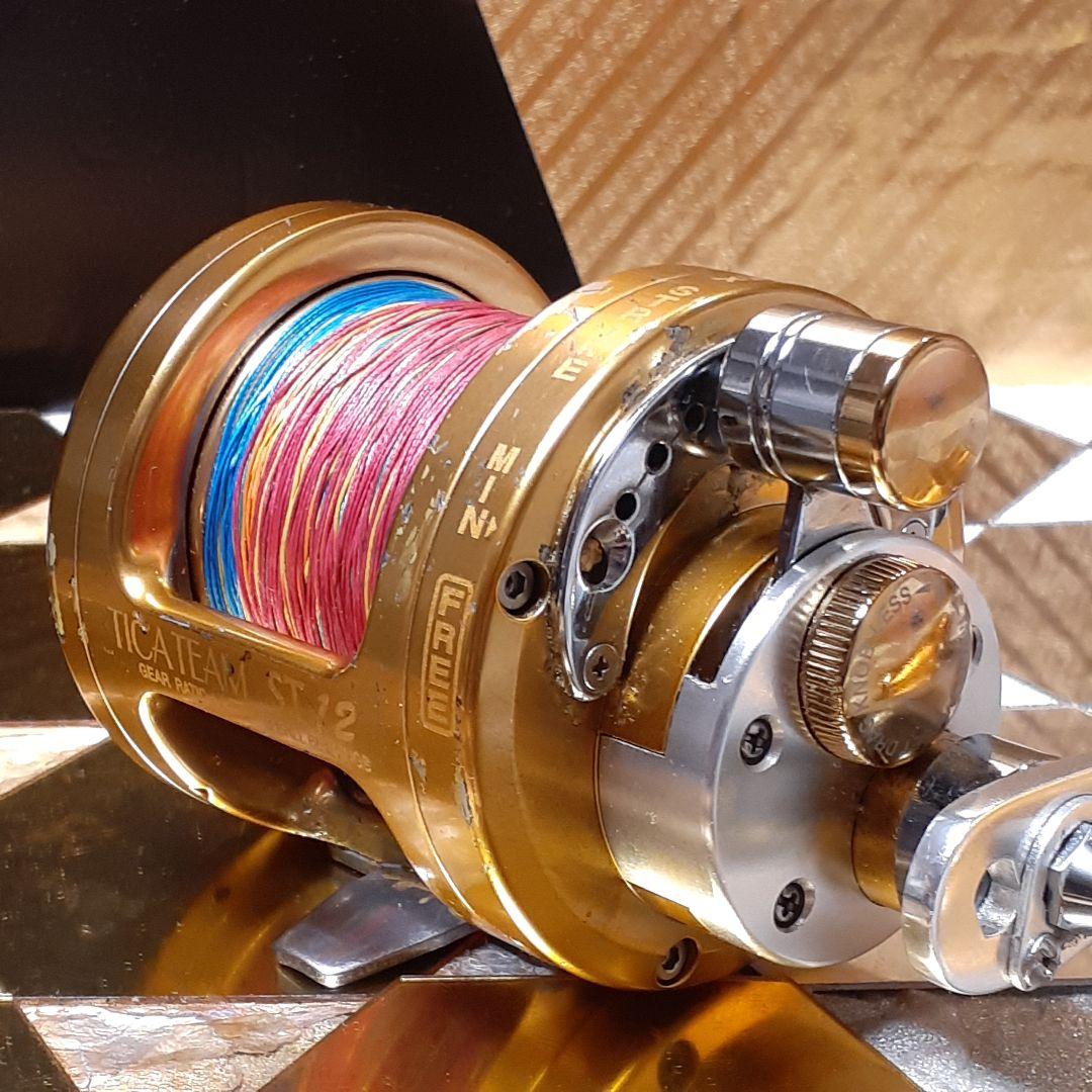 TICA TEAM ST12 ベイトリール トローリング 船用 磯釣 ジギング