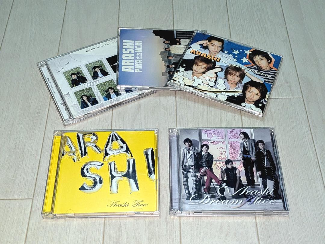 激レア！ソロ曲&秘蔵トーク 嵐 CD 5枚セット 初回 Dream A live