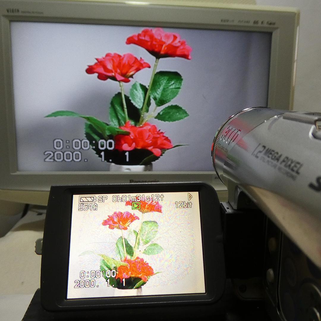 パナソニックNV-GS120動作良好 MiniDVビデオカメラ　ダビングに最適