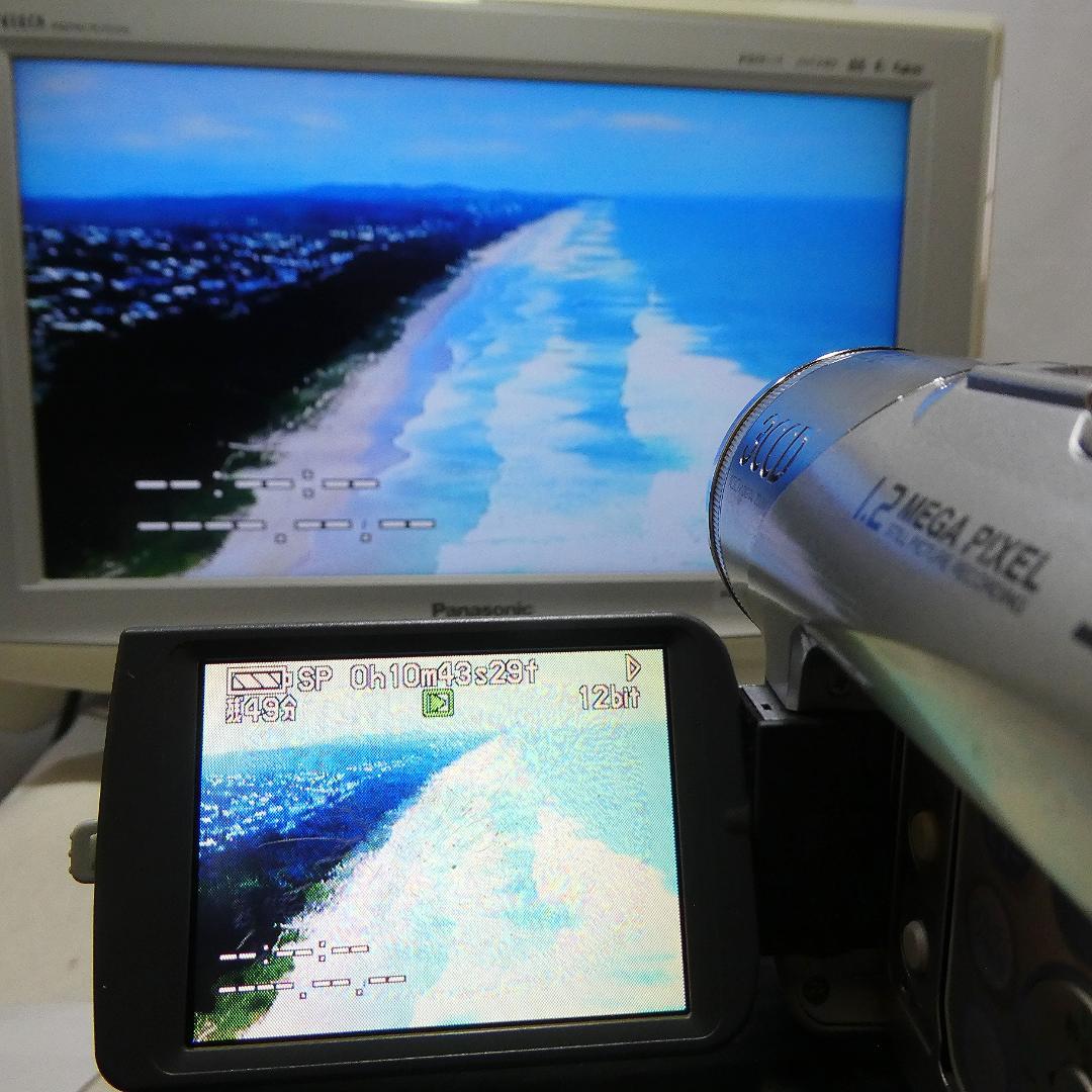 パナソニックNV-GS120動作良好 MiniDVビデオカメラ　ダビングに最適