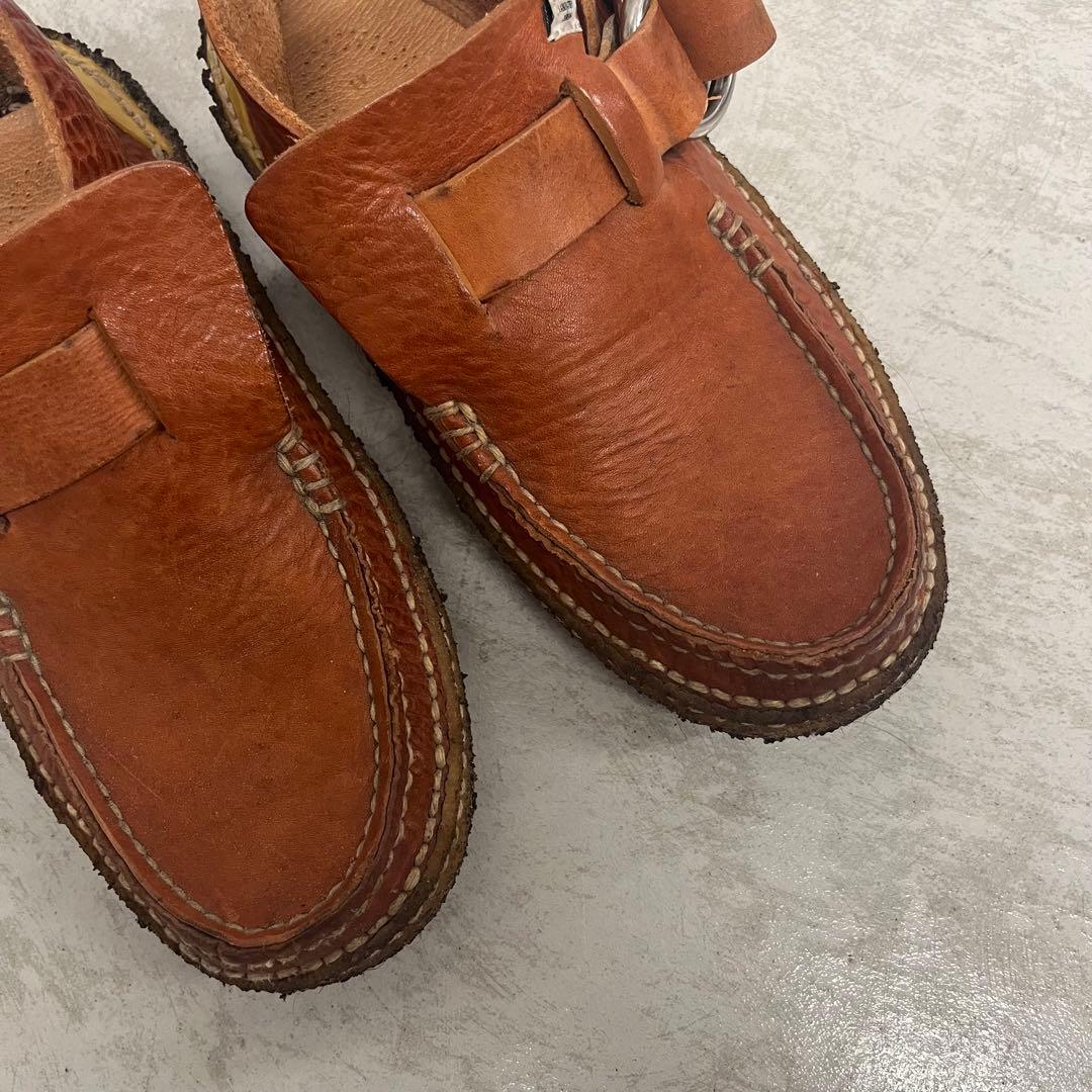 VISVIM ダブルモカシンブーツ / 本革 / 最高級ハンドメイドシューズ