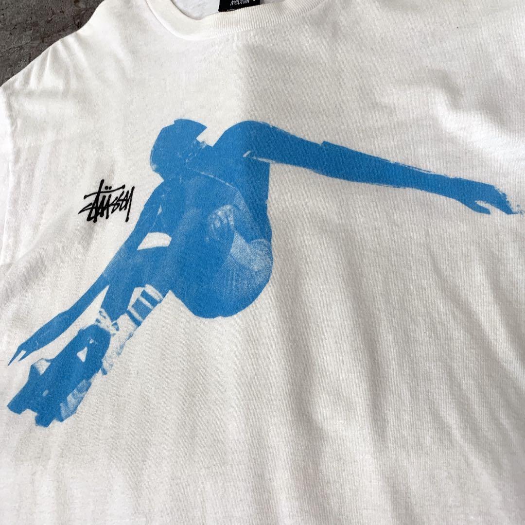 【希少デザイン】Stussy オールドステューシー スケーター オーリーTシャツ