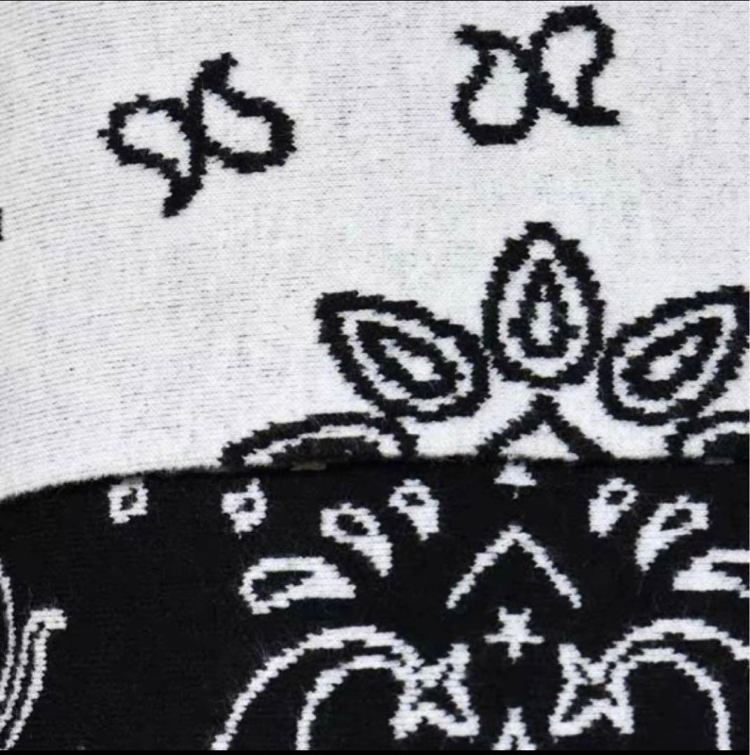 Gypsohilaペイズリーニットストール Paisley Knit Stole