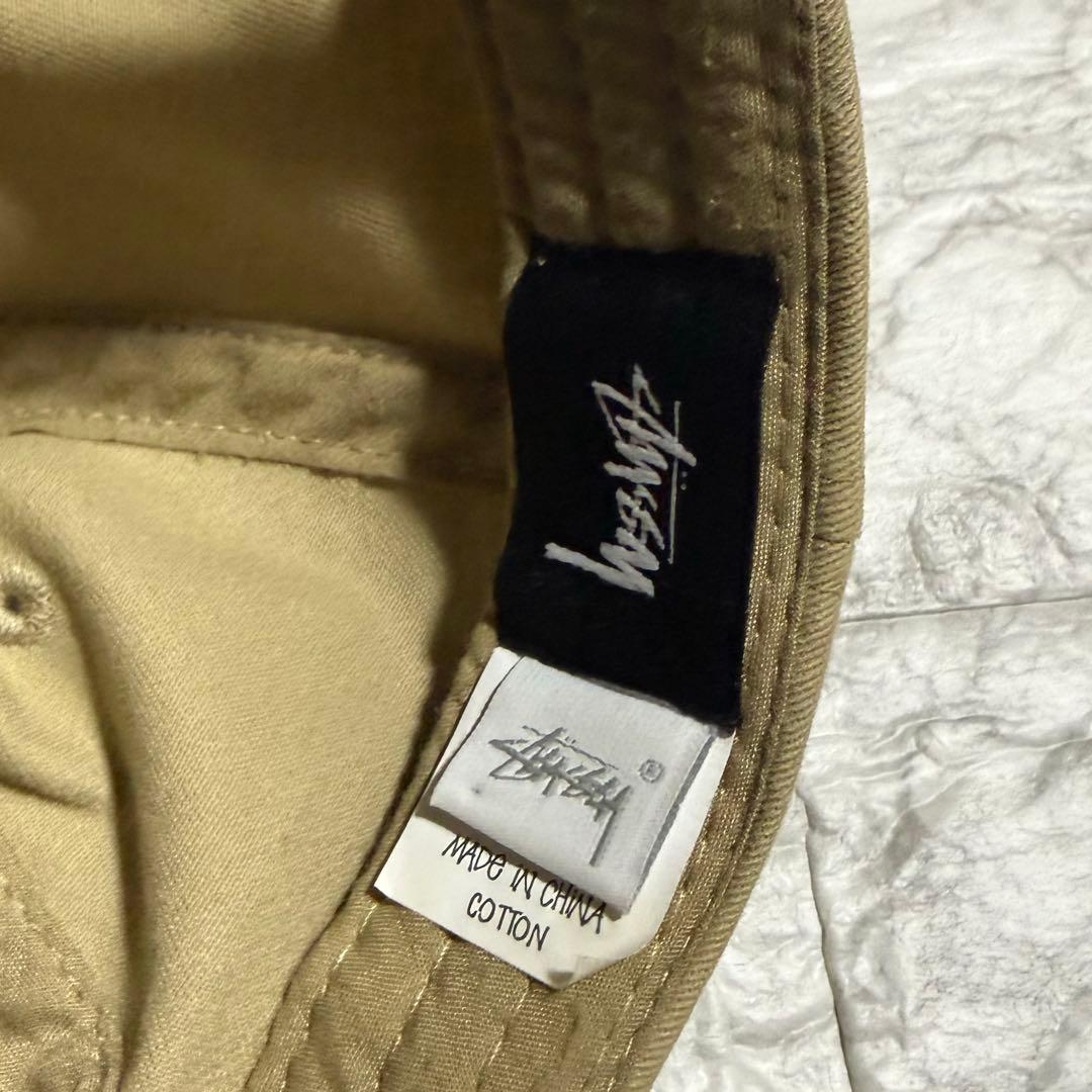 【stussy】 キャップ ベージュ