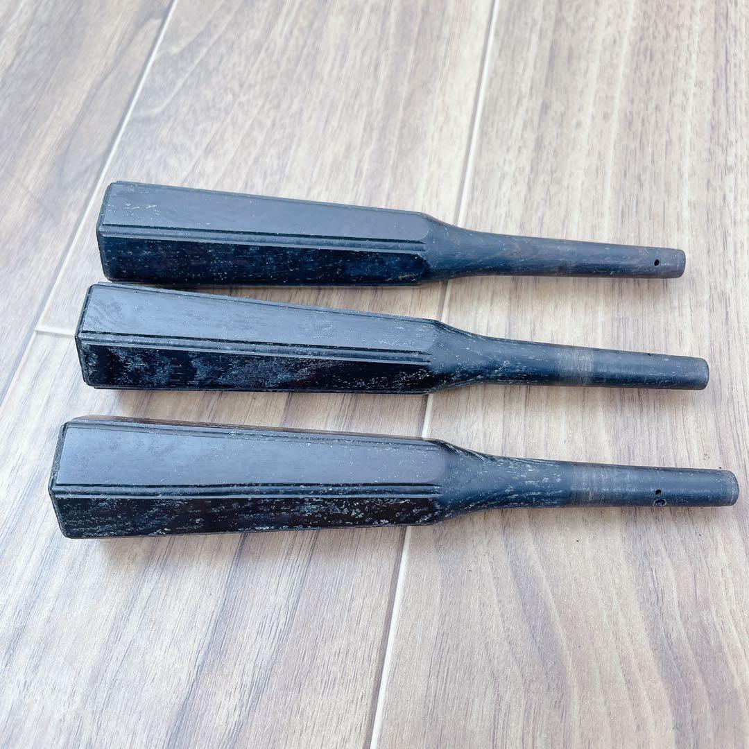 三味線 黒檀 糸巻き　津軽三味線用