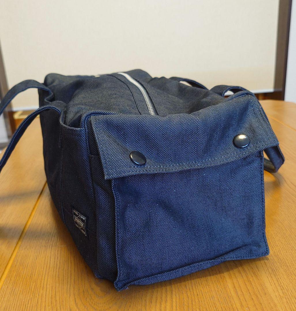 PORTER ネイビー ボストンバッグ スモーキー