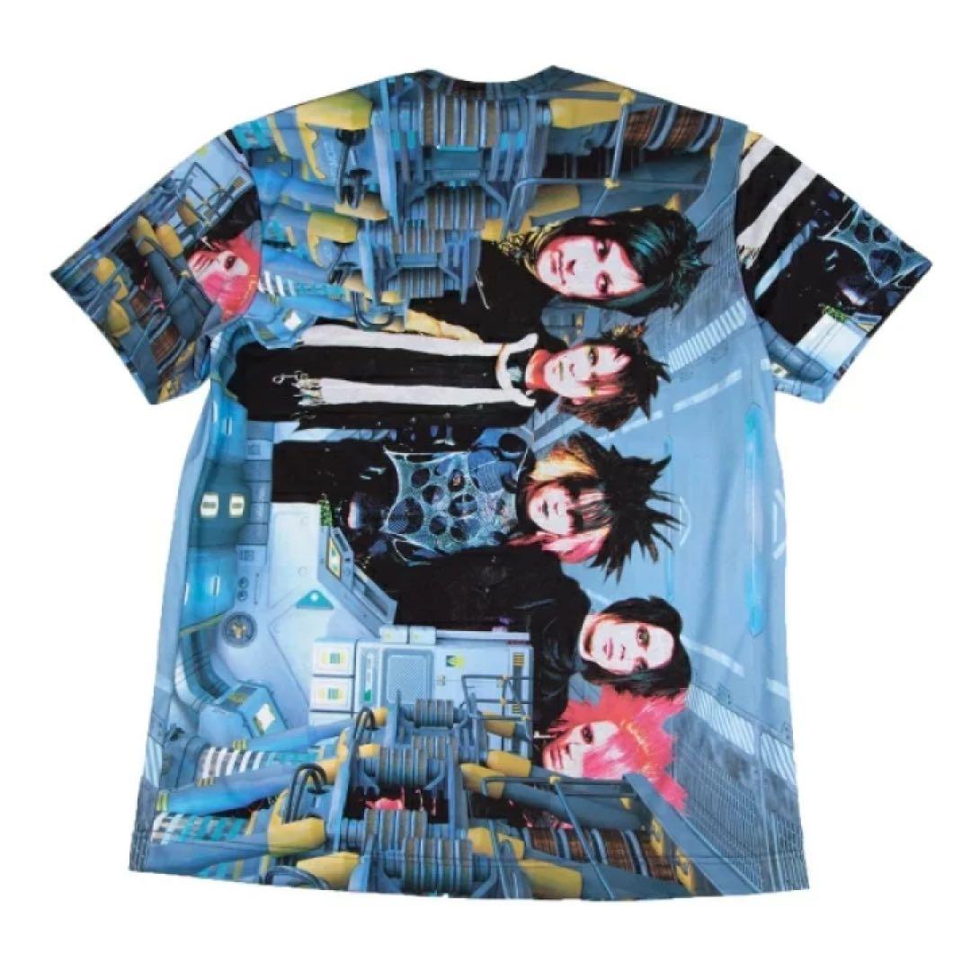 コムデギャルソンオムプリュス　半袖tシャツ　19ss 水色　Lサイズ