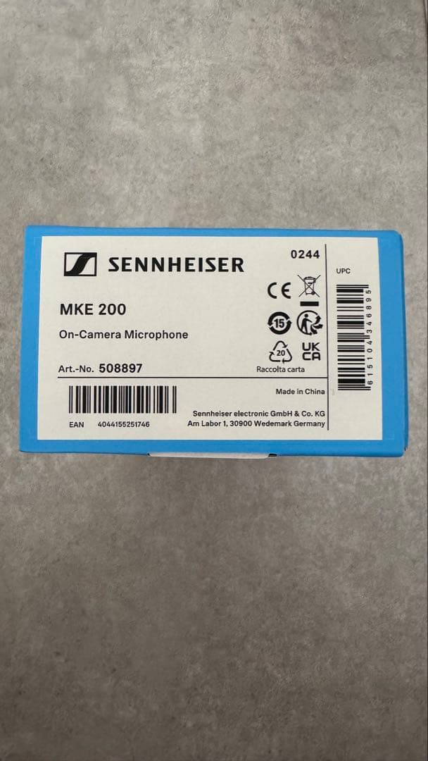 【美品】SENNHEISER(ゼンハイザー)MKE200