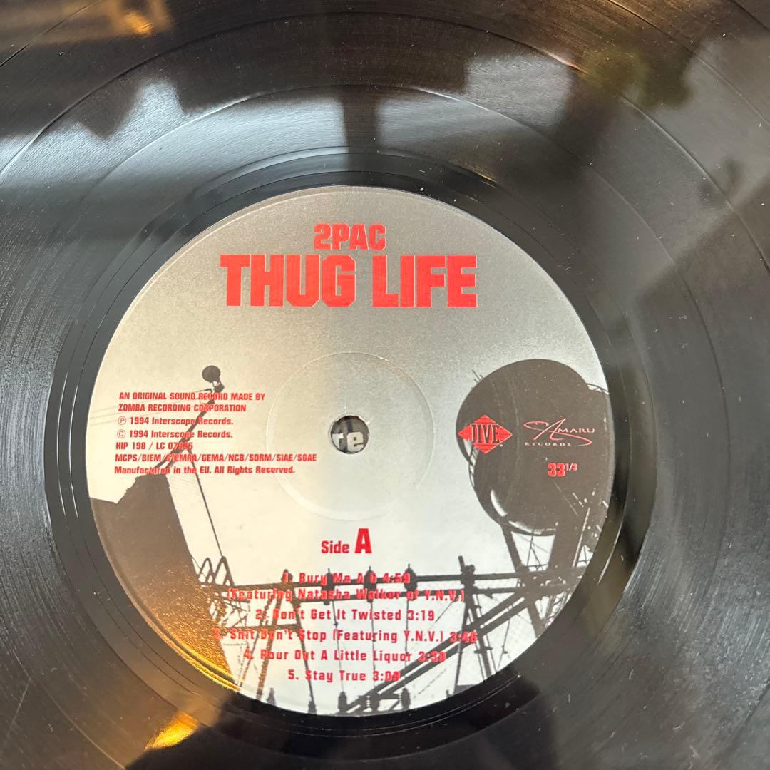 限定盤THUG LIFE VOLUME 1 2pac レコード LP