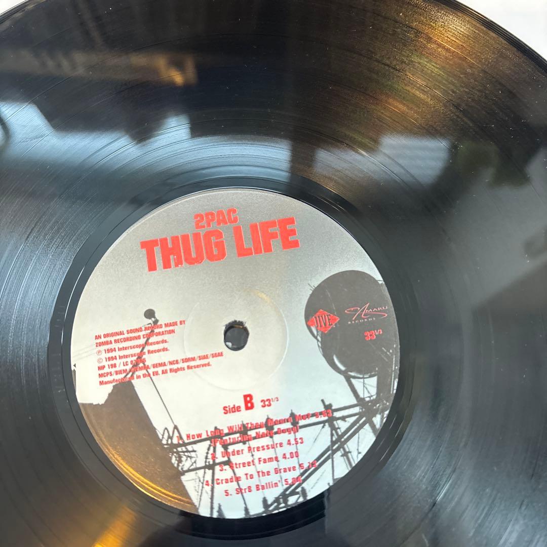 限定盤THUG LIFE VOLUME 1 2pac レコード LP