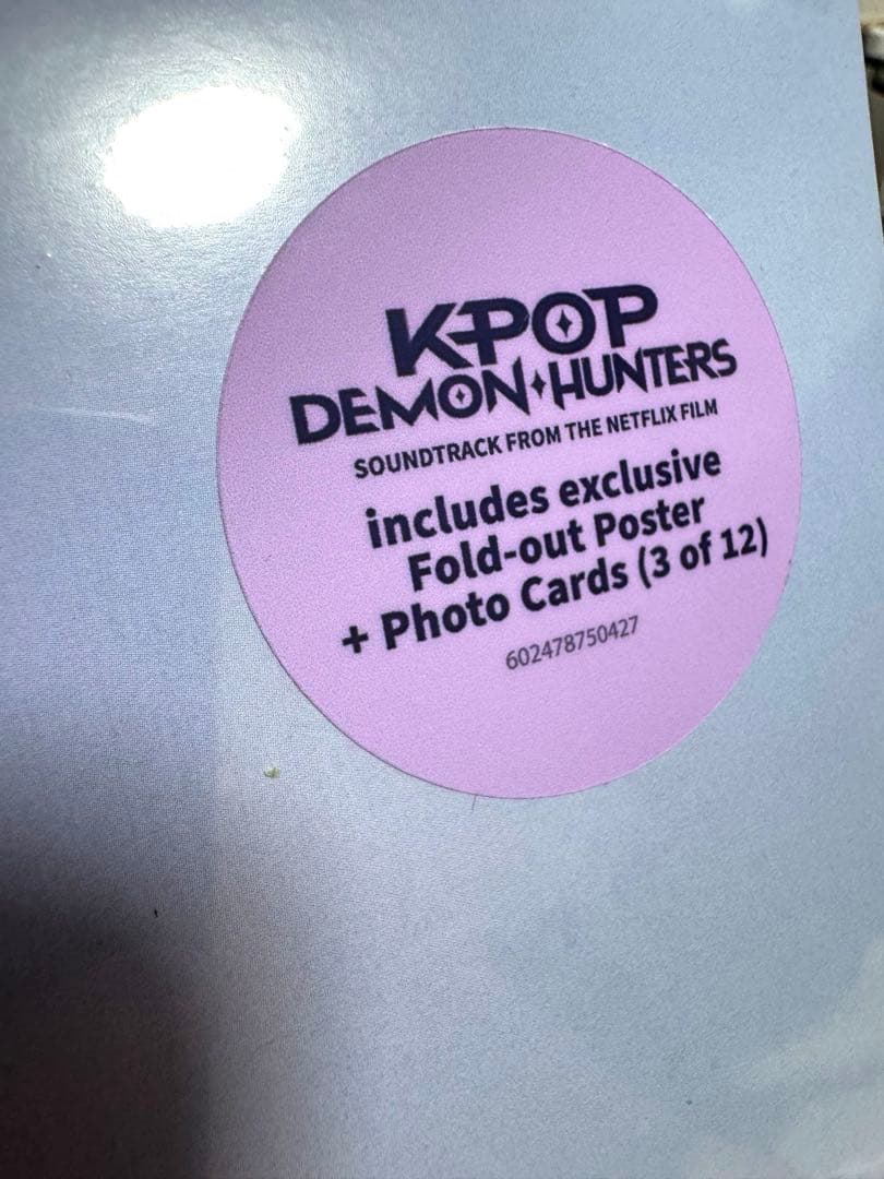 【限定】KPop Demon Hunters ピクチャーレコード