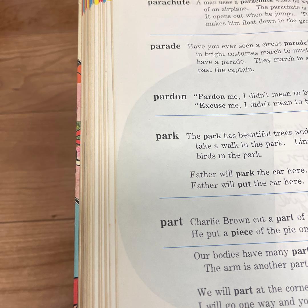 スヌーピー　本　チャーリーブラウン辞書 チャールズ・M・シュルツ 輸入 洋書レア