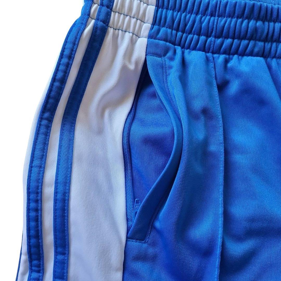 ​【美品】adidas アディブレイク トラックパンツ M ブルー 完売品