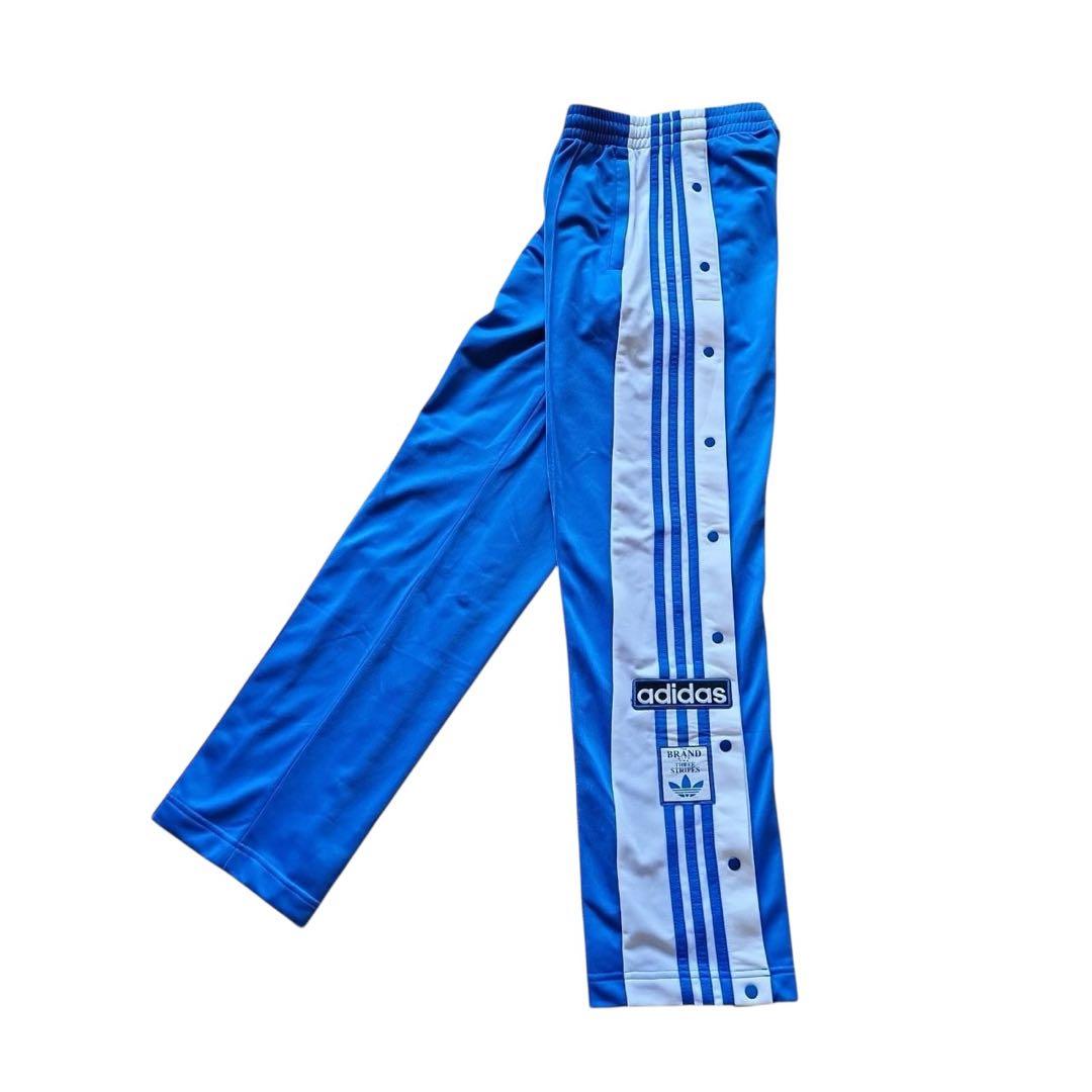 ​【美品】adidas アディブレイク トラックパンツ M ブルー 完売品