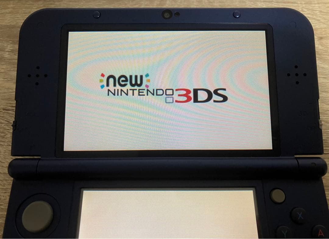【画面美品】Newニンテンドー3DS LL メタリックブルー