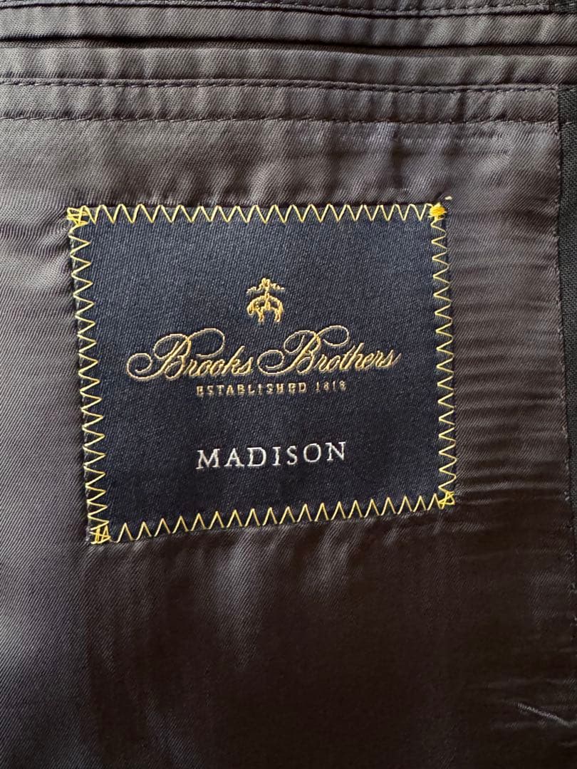 美品‼️ブルックスブラザーズ　紺ブレ　MADISONフィット