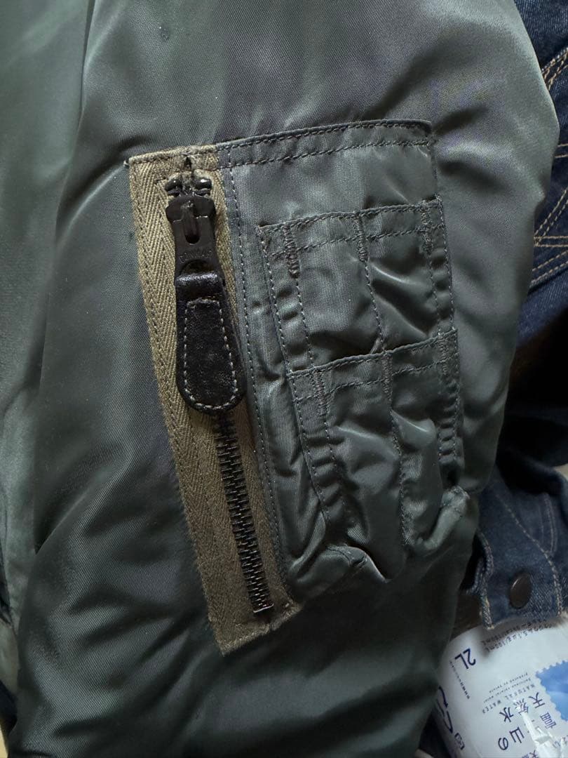 【新品】ザ・リアルマッコイズ MA-1 “JOHN OWNBEY\" サイズM