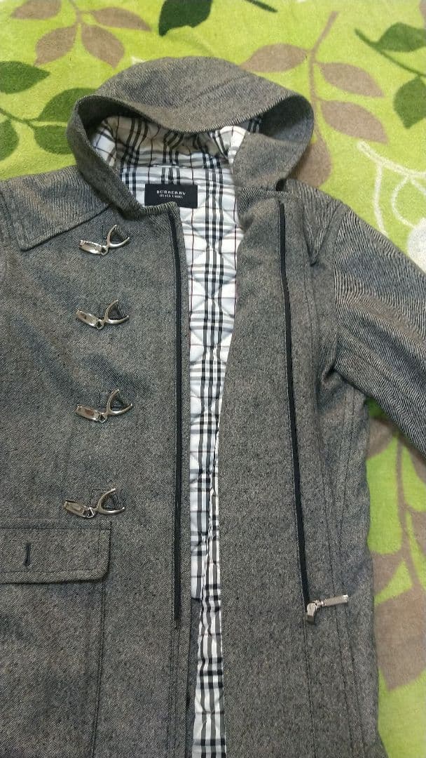 BURBERRY BLACK LABEL　ダッフルコート 　M メタルトグル