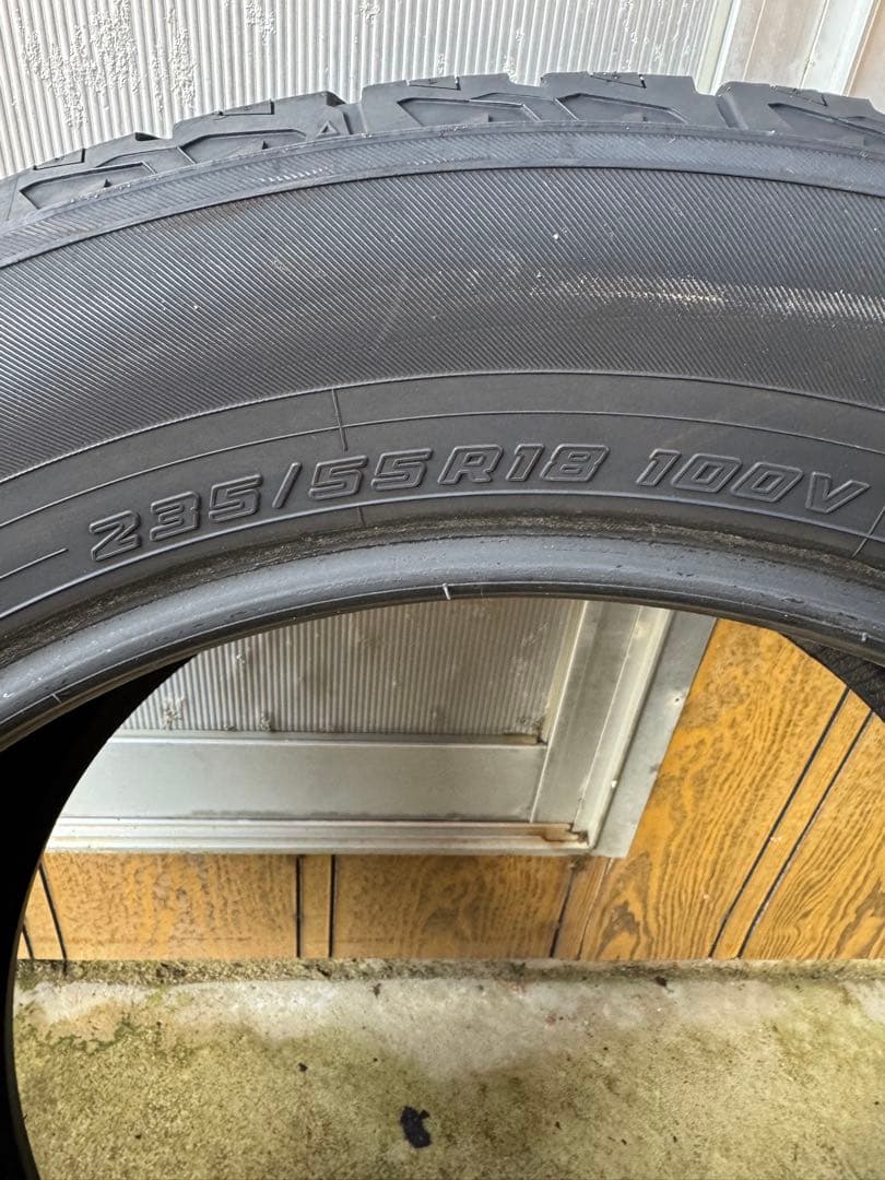 送料無料GEOLANDAR CV 235/55R18 夏タイヤ 2本　１９年