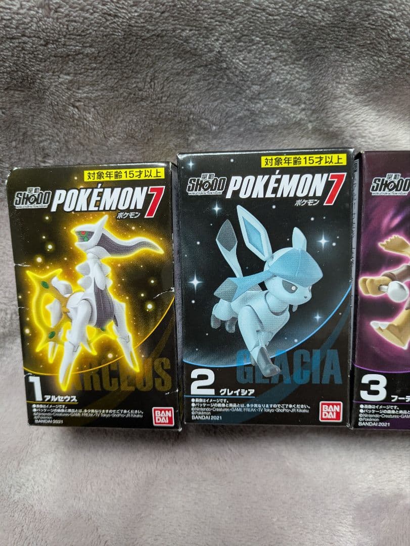 SHODO POKÉMON ポケモン ドラパルト フーディン 掌動 フィギュア