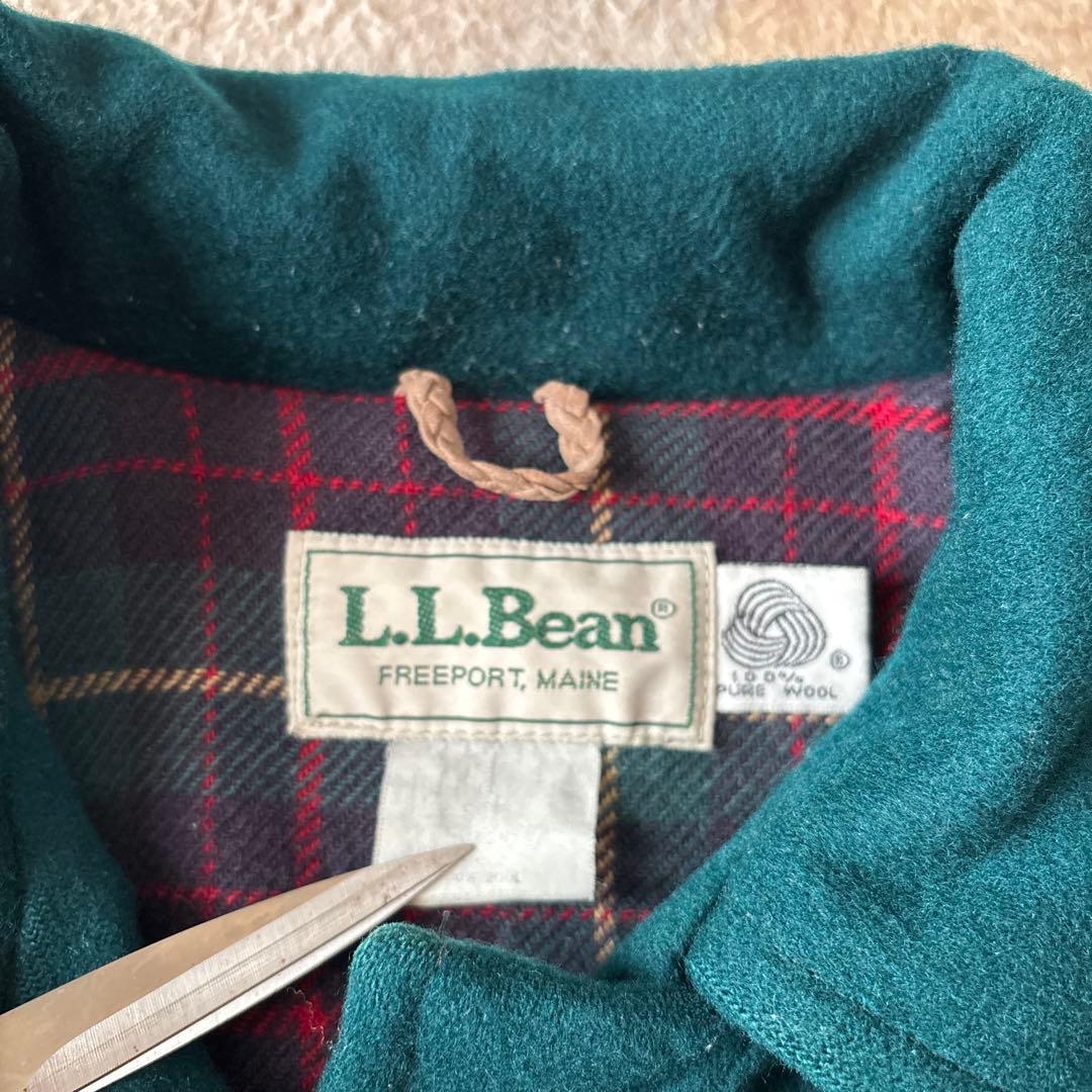 超希少 70s L.L.Bean ダッフルコートUSA製 ブルーグリーン