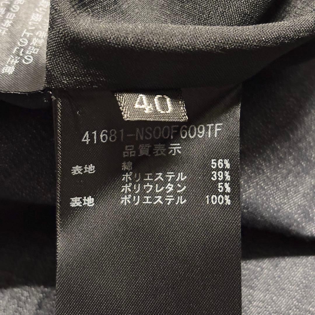 新品未使用タグ付✨️8,3万 フォクシー デニムドレス 40 白襟 ビジュー
