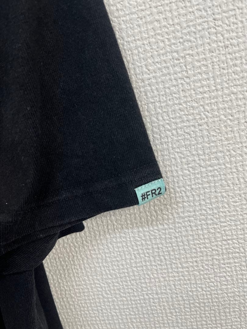 FR2 梅 刺繍 半袖Tシャツ　頭狂色情兎