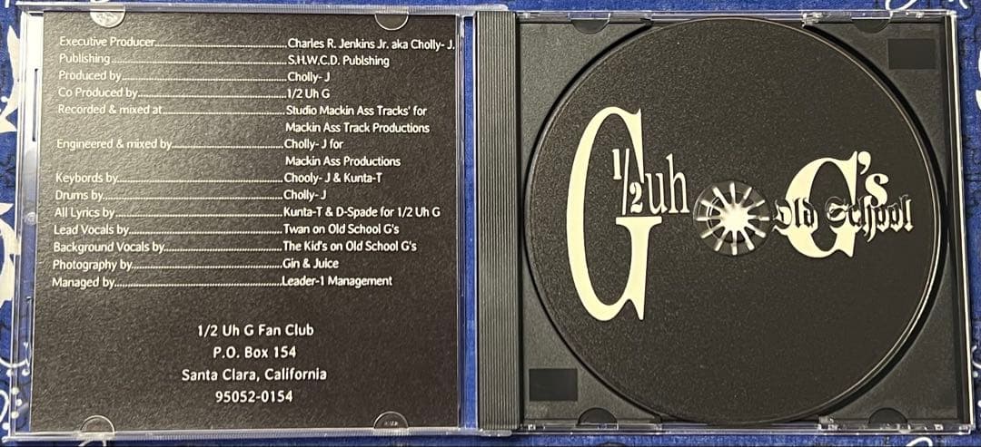 洋楽 1/2 uhG Old School G's g-rap g-funk