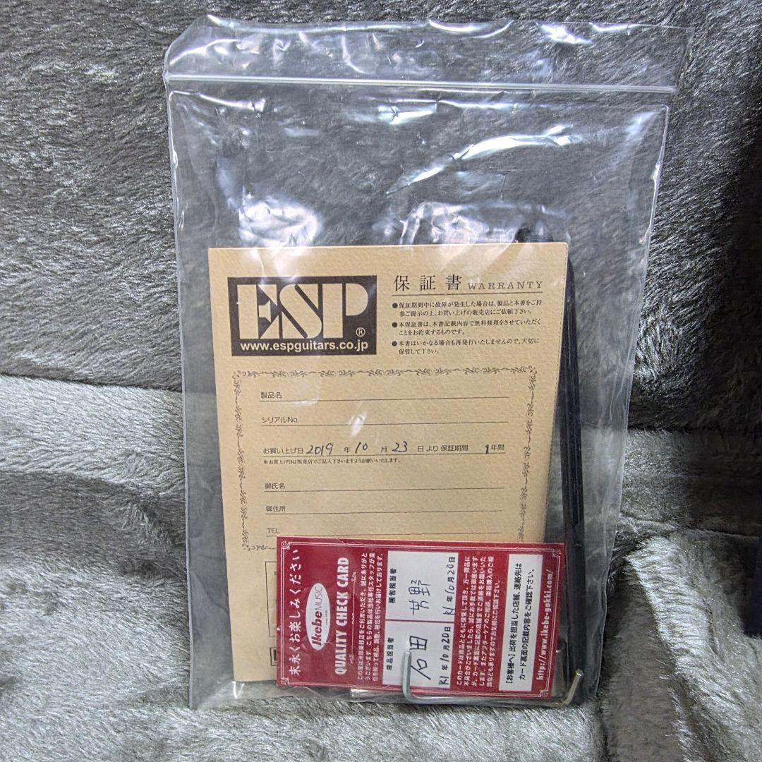 ESP E-II ARROW-7 BABYL 専用ハードケース付属