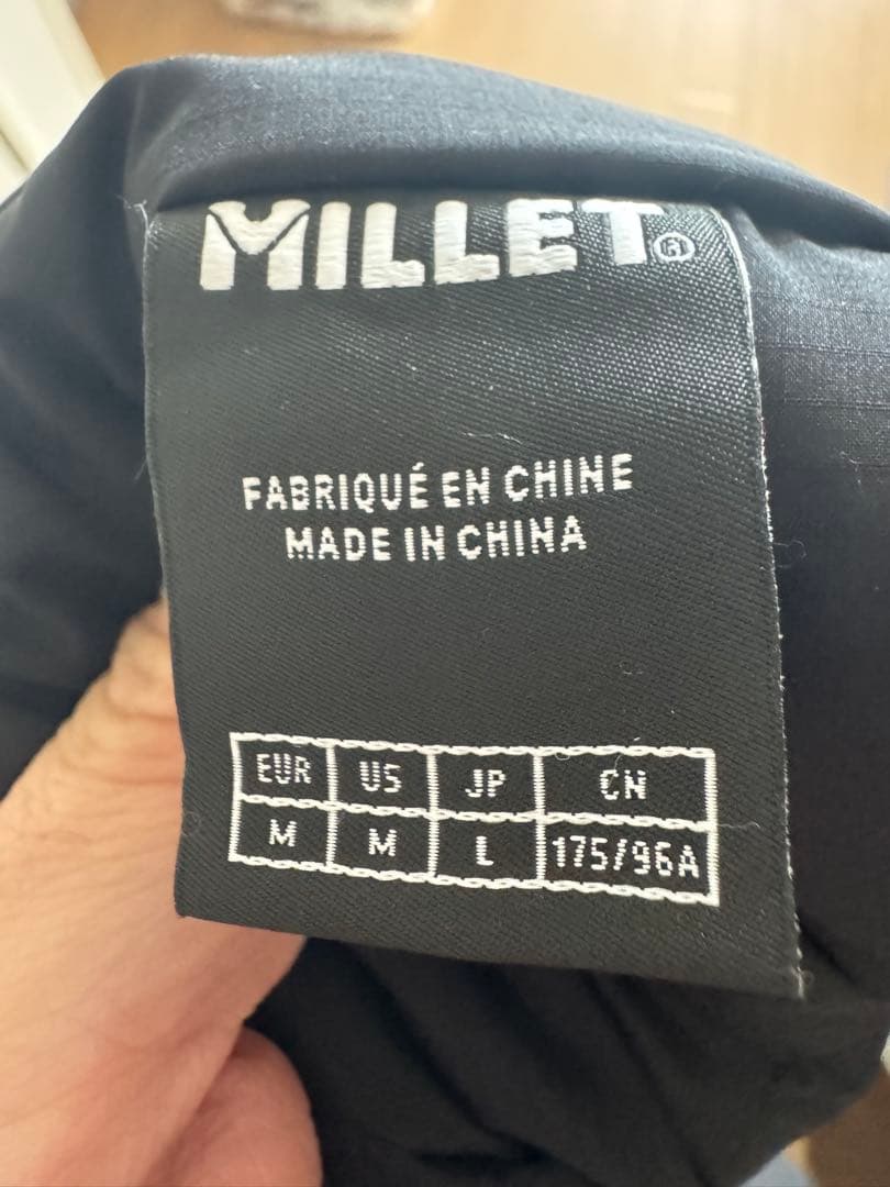 ◻︎定価35200円 MILLET ミレー ボッソン60ジャケットL黒