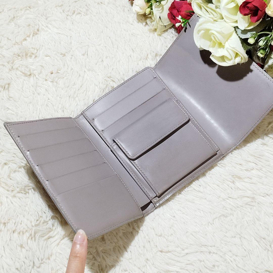 極美品♡ルイヴィトン　エピ　ポルトモネ　エラスティック　ライラック　三つ折り財布