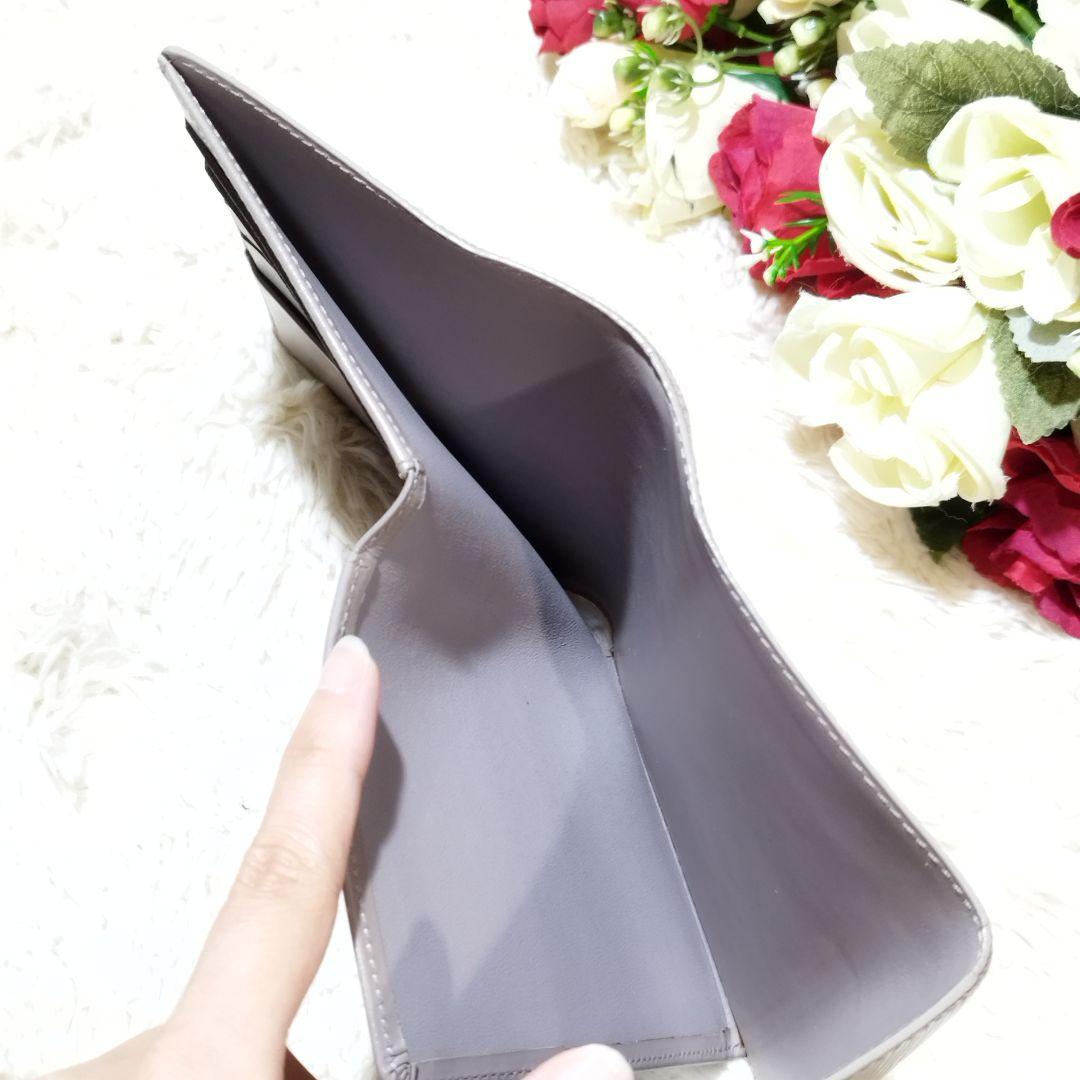 極美品♡ルイヴィトン　エピ　ポルトモネ　エラスティック　ライラック　三つ折り財布