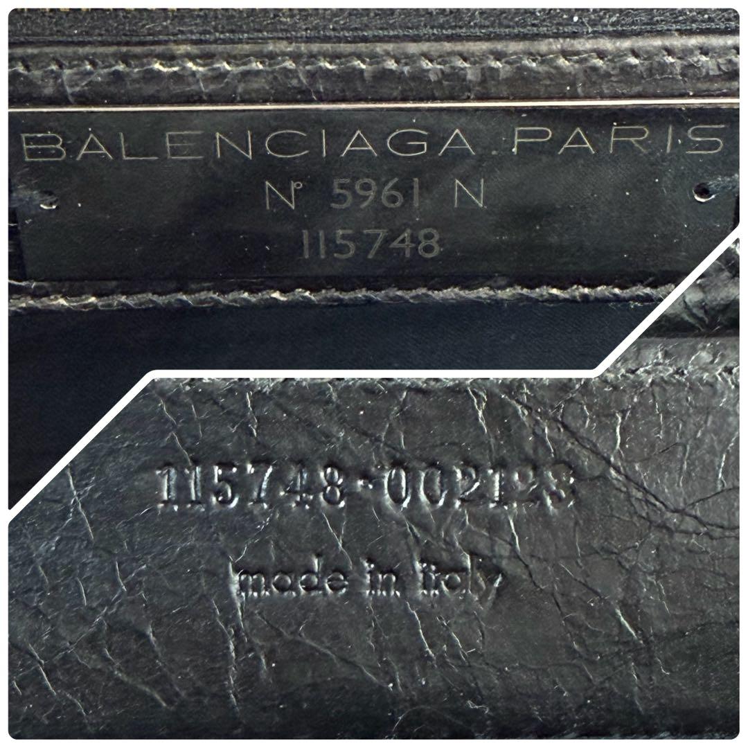BALENCIAGA クラシック シティ 2WAY ハンドバッグ 115748