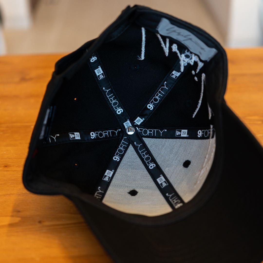 Yohji Yamamoto ブラック ベースボールキャップ 9FORTY
